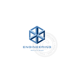 Steel Engineering Steel Construction Pixellogo