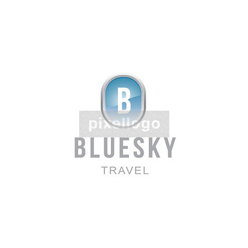 blue sky travel logo