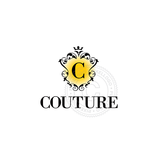 Couture Fashion Logo - floral logo design | Pixellogo