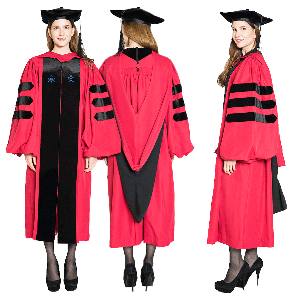 Harvard University PhD Regalia Rental Set