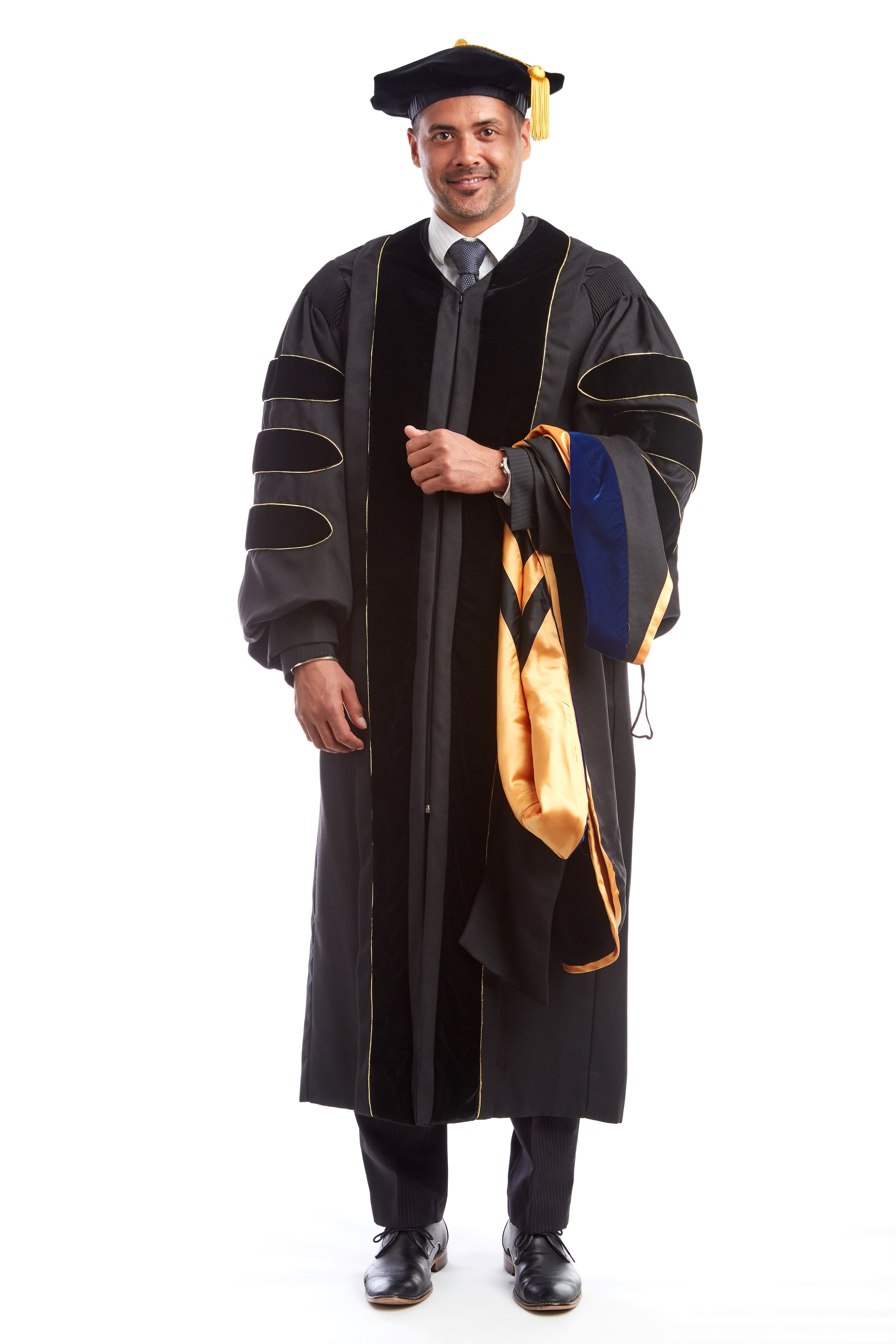 doctoral phd graduation gown