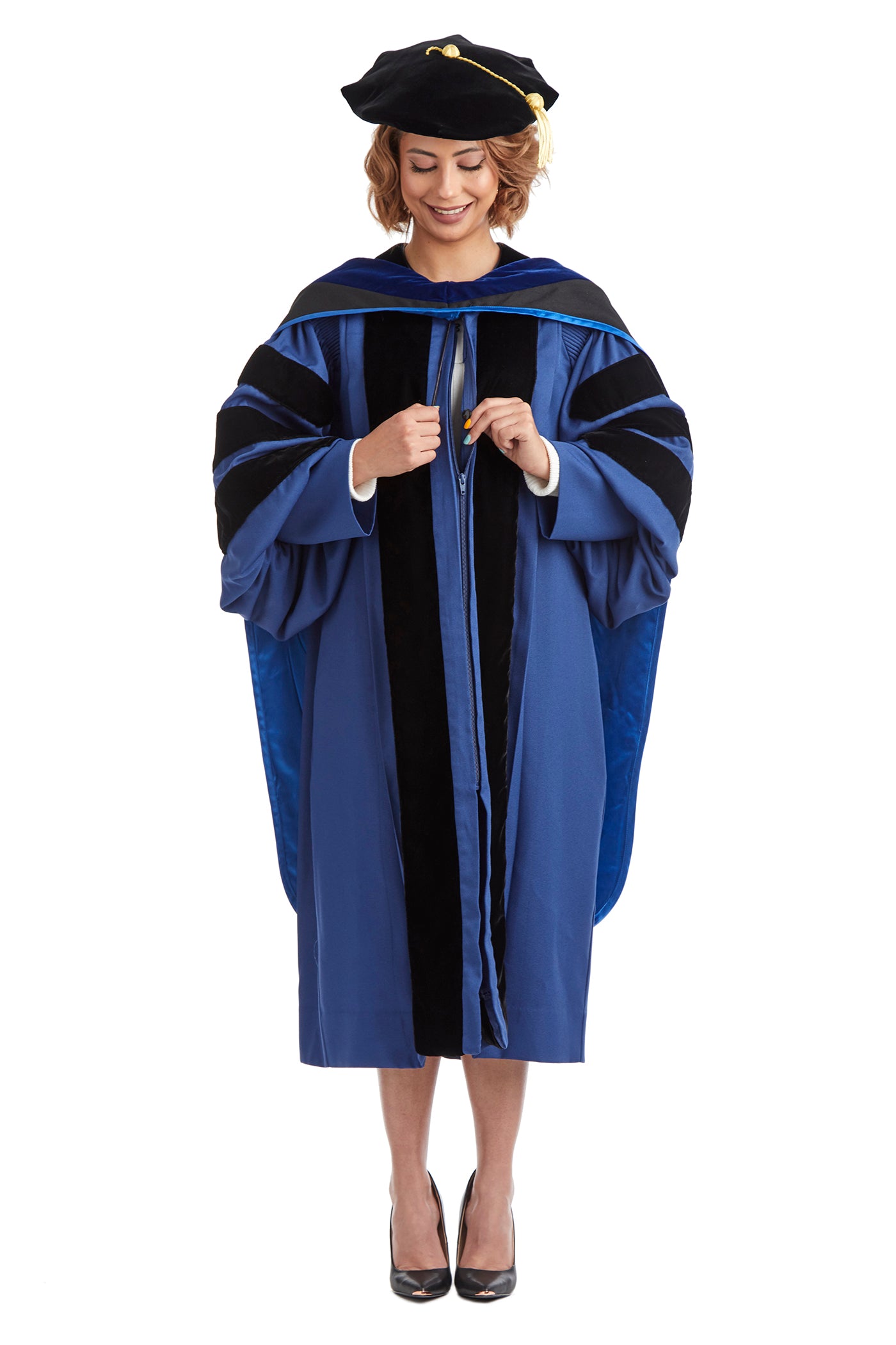 Yale Commencement Doctoral Regalia - Gowns, Hoods, & Tams – CAPGOWN