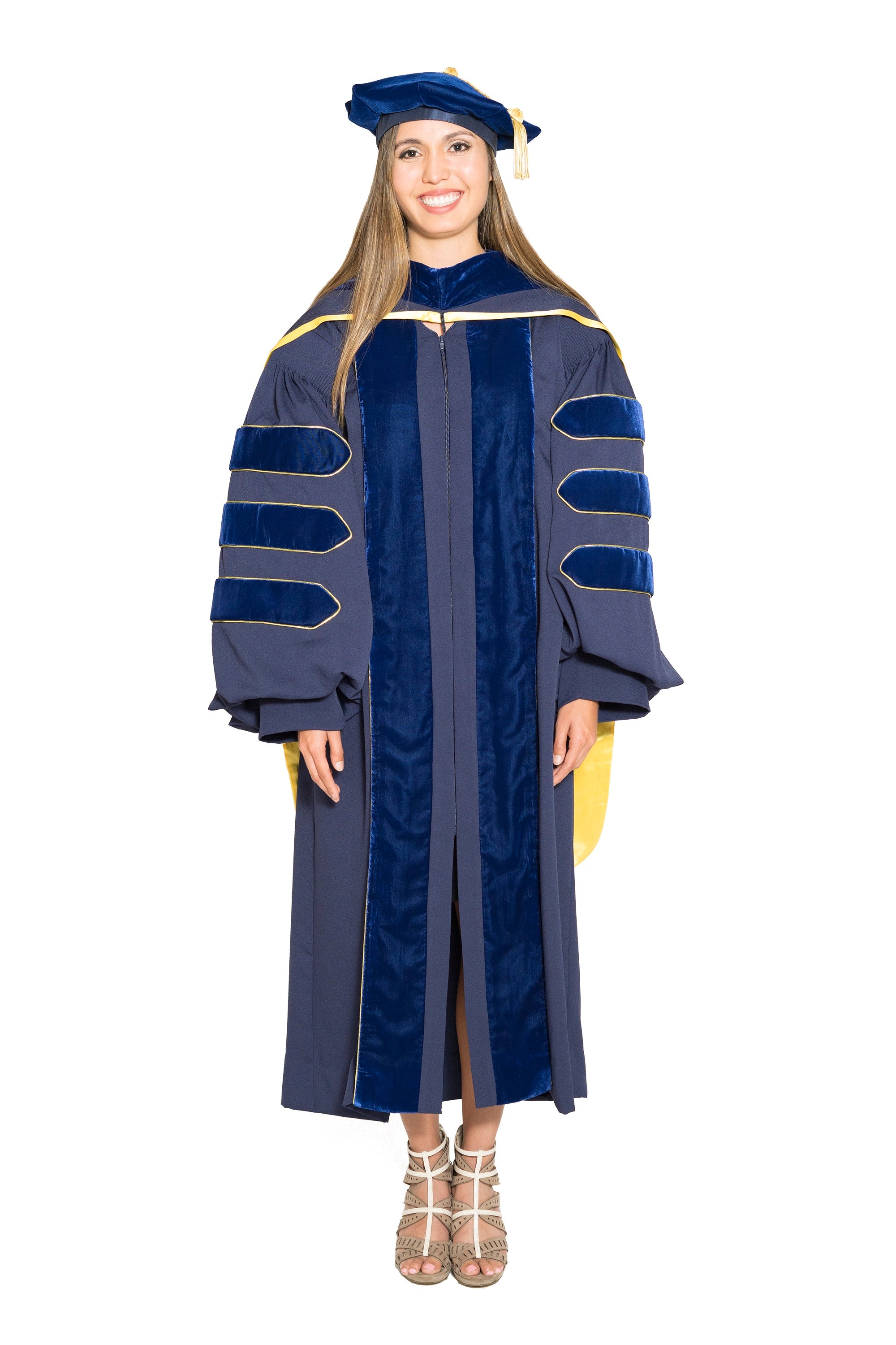 Doctoral Regalia & Stoles University of California Commencement CAPGOWN