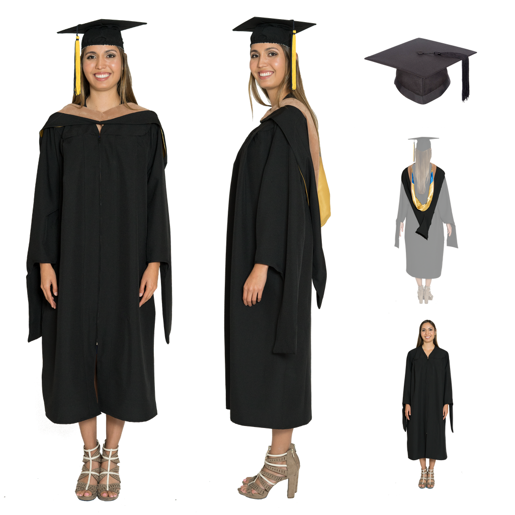 Deluxe Master Academic Cap, Gown, Tassel Hood | lupon.gov.ph