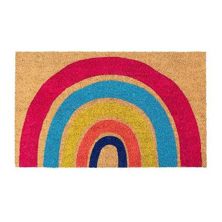 Bombay duck rainbow door mat