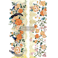 Redesign Prima Pheasants and Peonies Transfer