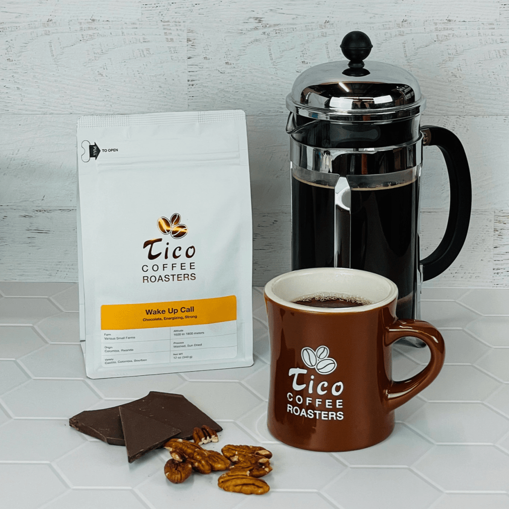 Wake Up Call Coffee Blend at Tico Coffee Roasters