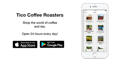 Tico Coffee Roasters Mobile App