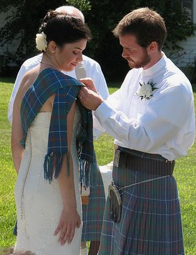 Tartan Bridal Garter