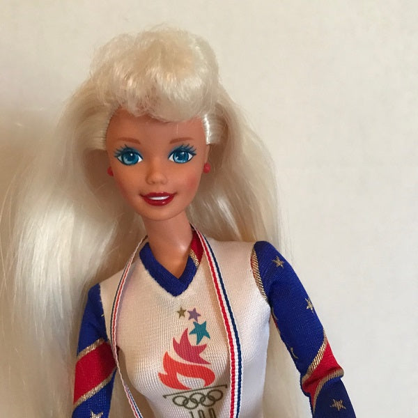 Zeemeeuw Fietstaxi Retoucheren Barbie 1996 Atlanta Olympic Gymnast Barbie - Chickenmash Farm