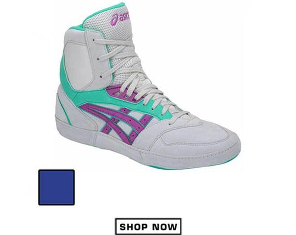 asics rainbow wrestling shoes