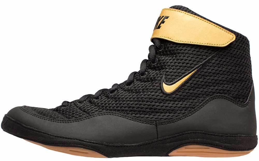 gold nike wrestling shoes