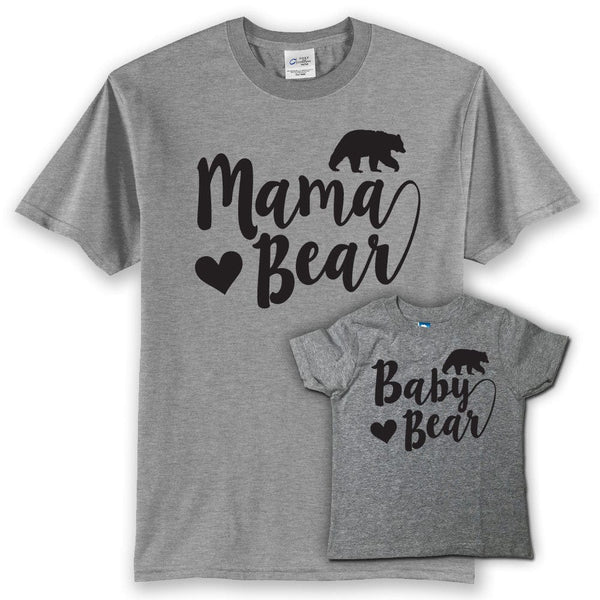 Mama Bear Baby Bear 2 Shirt Set – Shirt Traveler