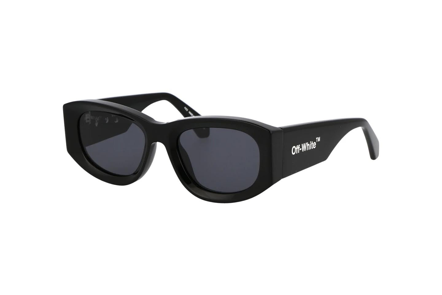 OFF-WHITE: Off White sunglasses with logo - Black  Off-White sunglasses  OERI004Y21PLA001 online at