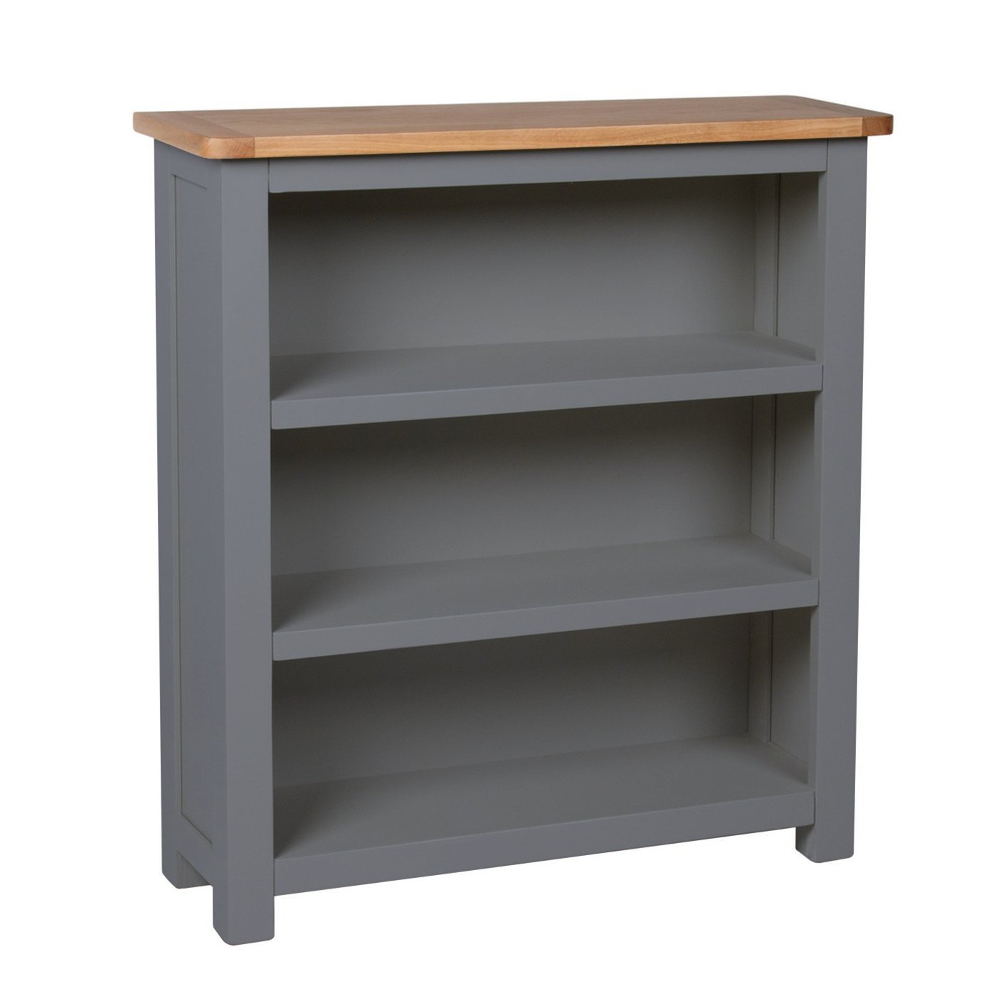 Farrow Grey Painted Large Bookcase Living Room Furniture Bookcases