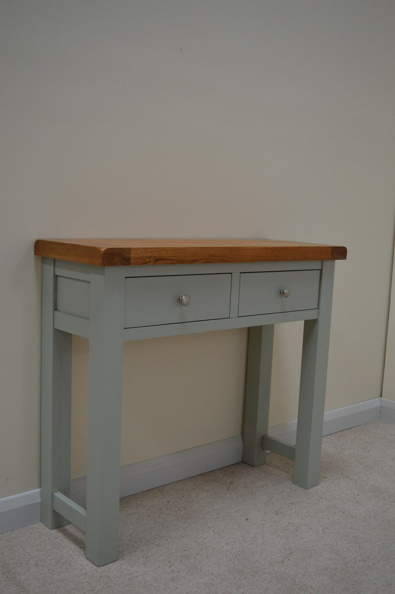 console tables painted