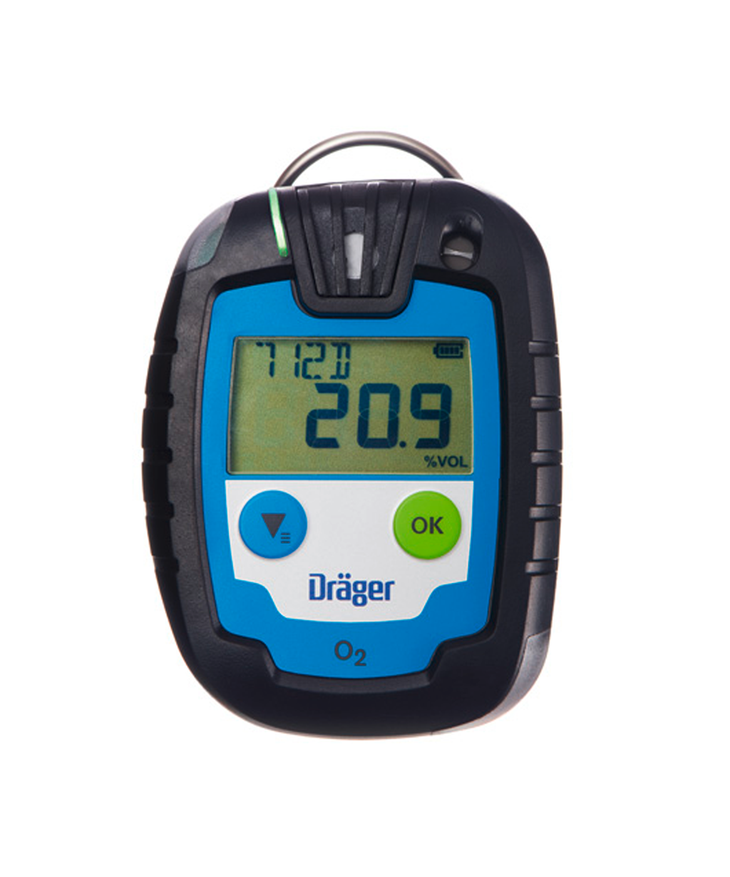Dräger Pac 6000 Oxygen O2 Personal Gas Monitor