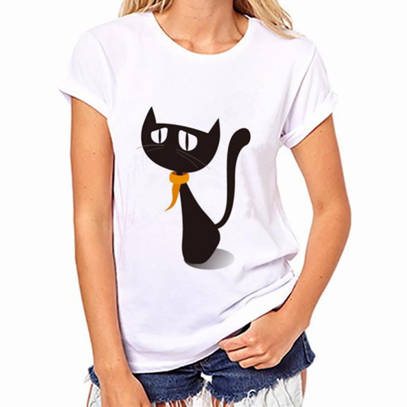 Funny Black Cat T-Shirt — Kirijewels.com