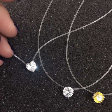 Invisible String Necklace