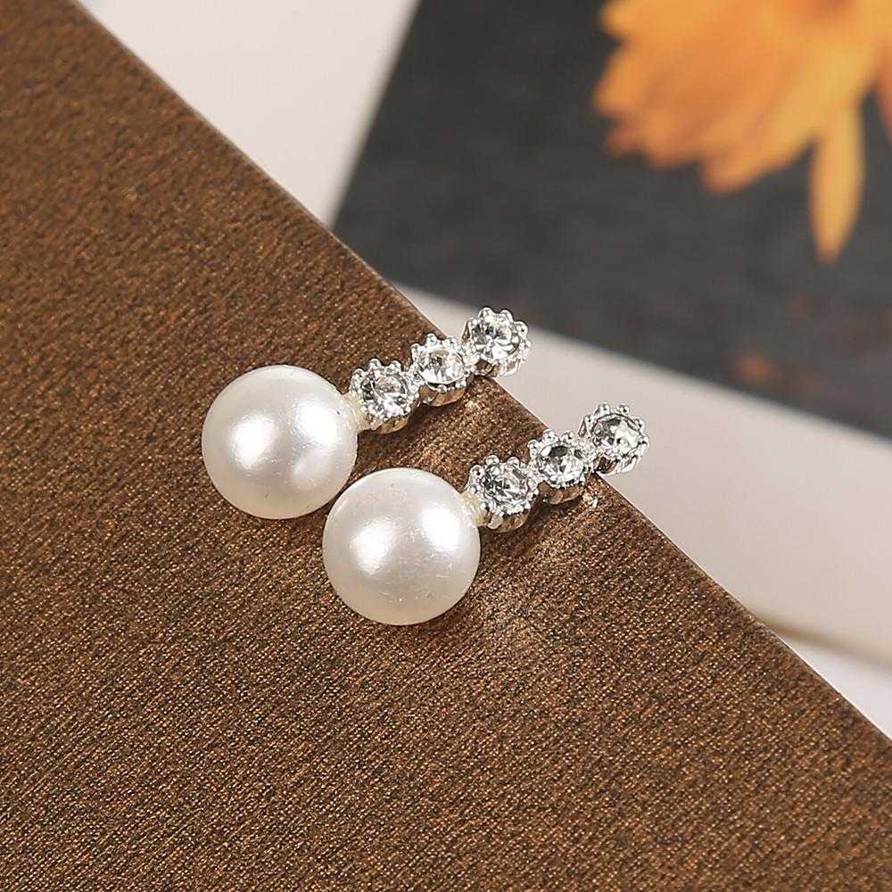 Noble Fashion Set Auger Pearl Earrings — Kirijewels.com