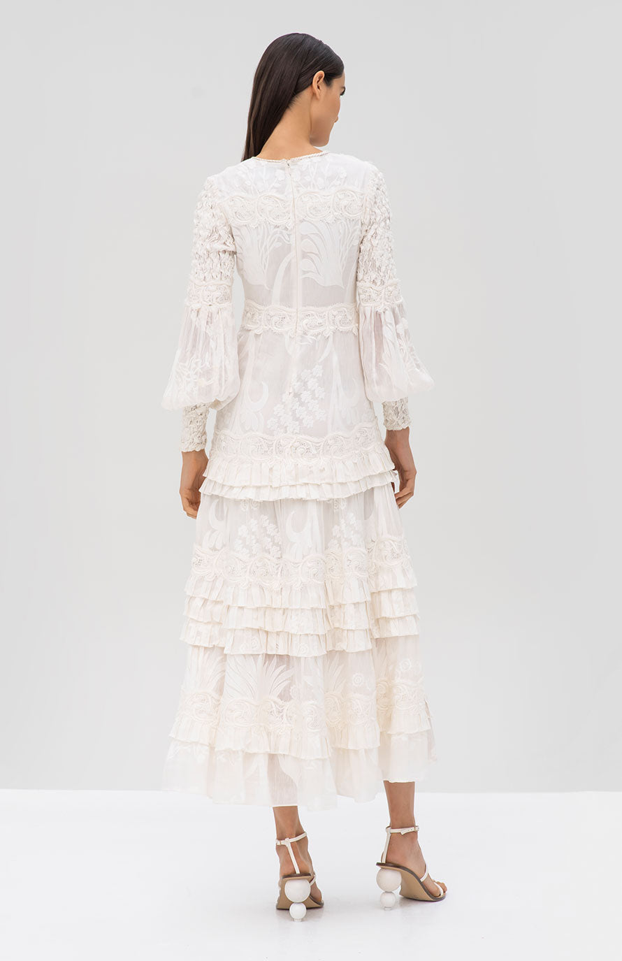 Guiliana Skirt in White - ALEXIS – Alexis