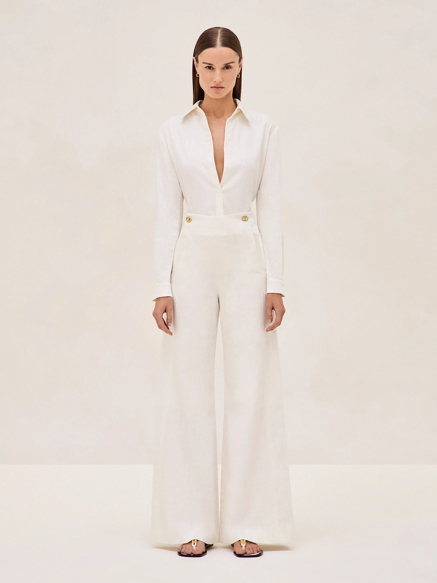 Alexis Jadie Top In White