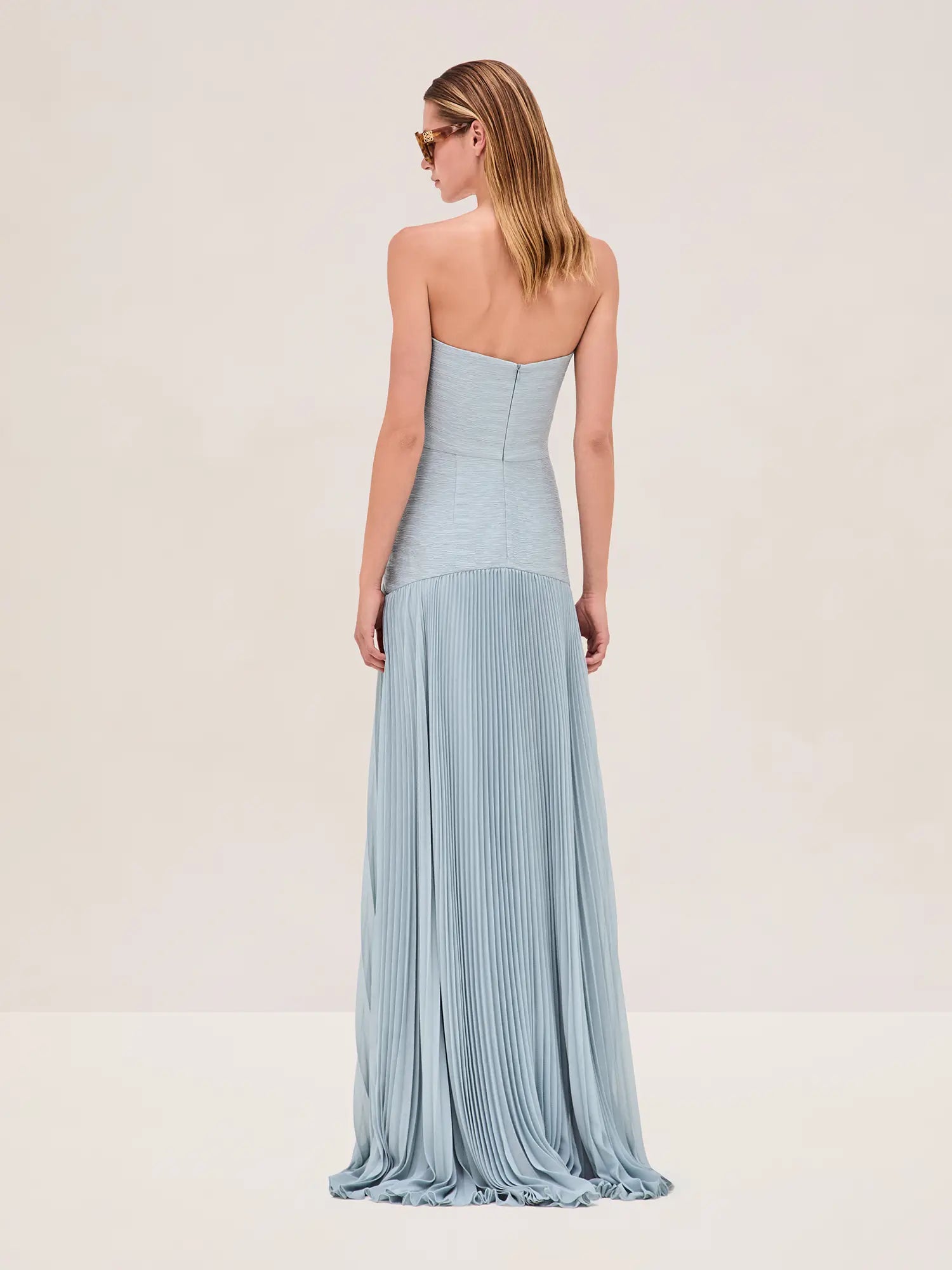 Alexis Sunniva Strapless Drop-waist Dress