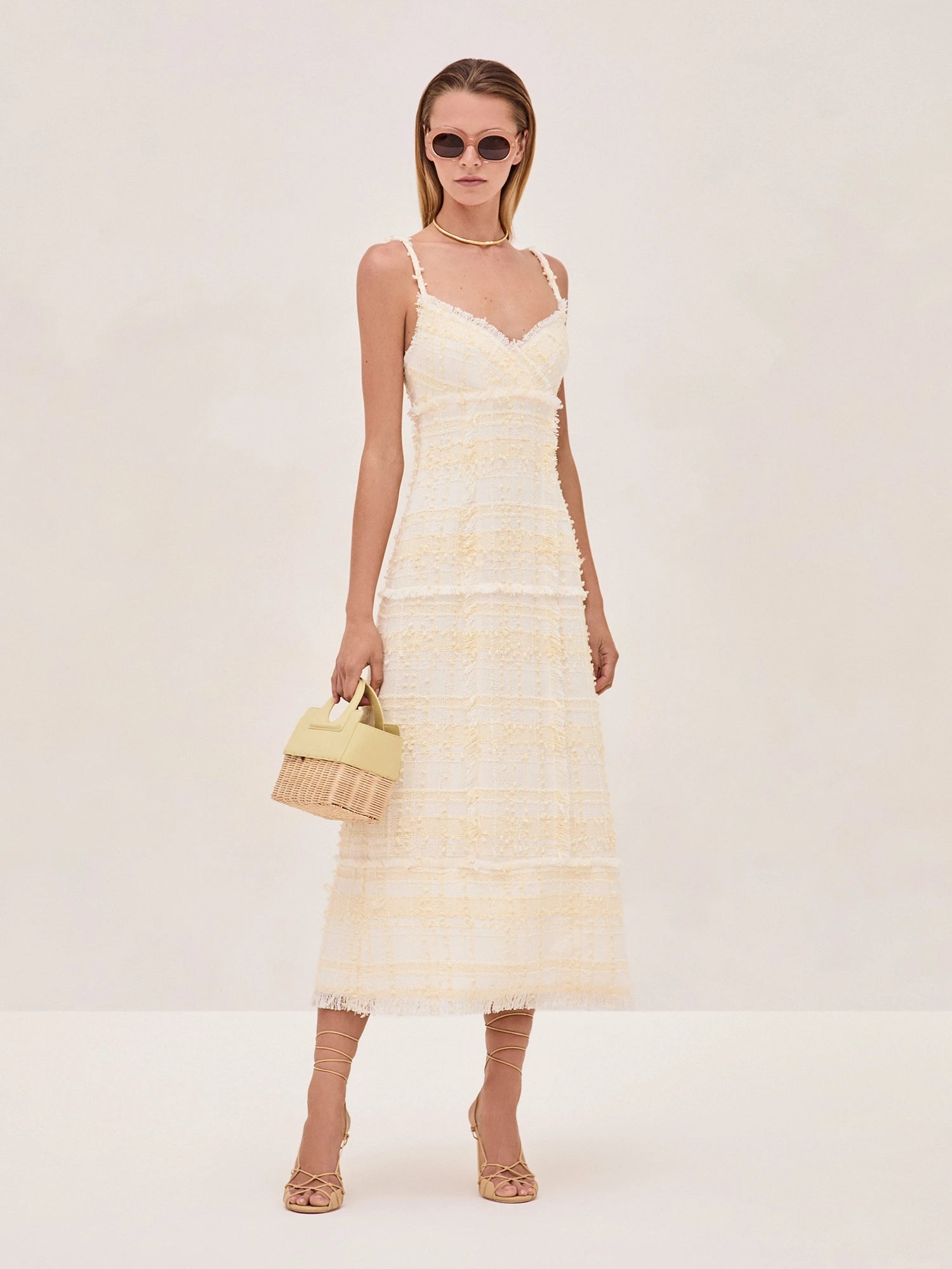 Alexis Vicci Dress In Ivory
