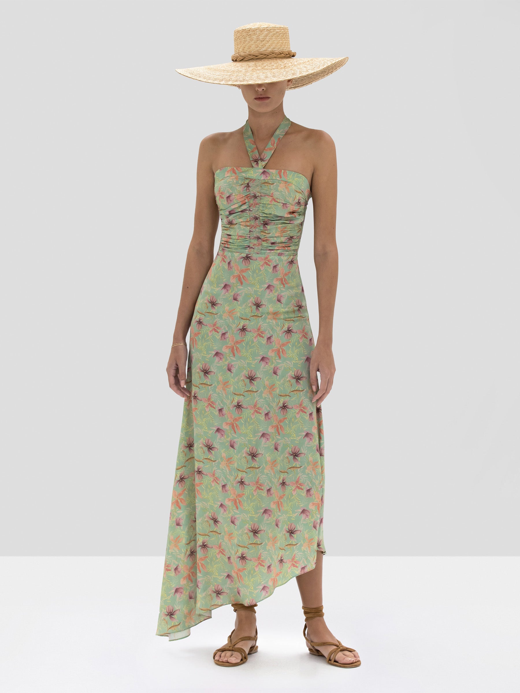 hobbs mint alexis dress