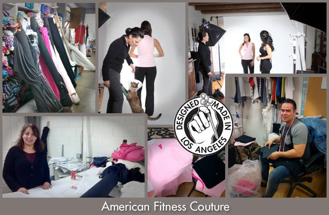 American Fitness Couture. Behind the Scenes