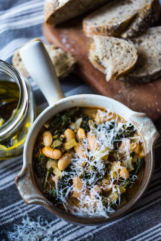 Tuscan Kale & White Bean Soup Recipe, Soup Cleanse Diet, American Fitness Couture