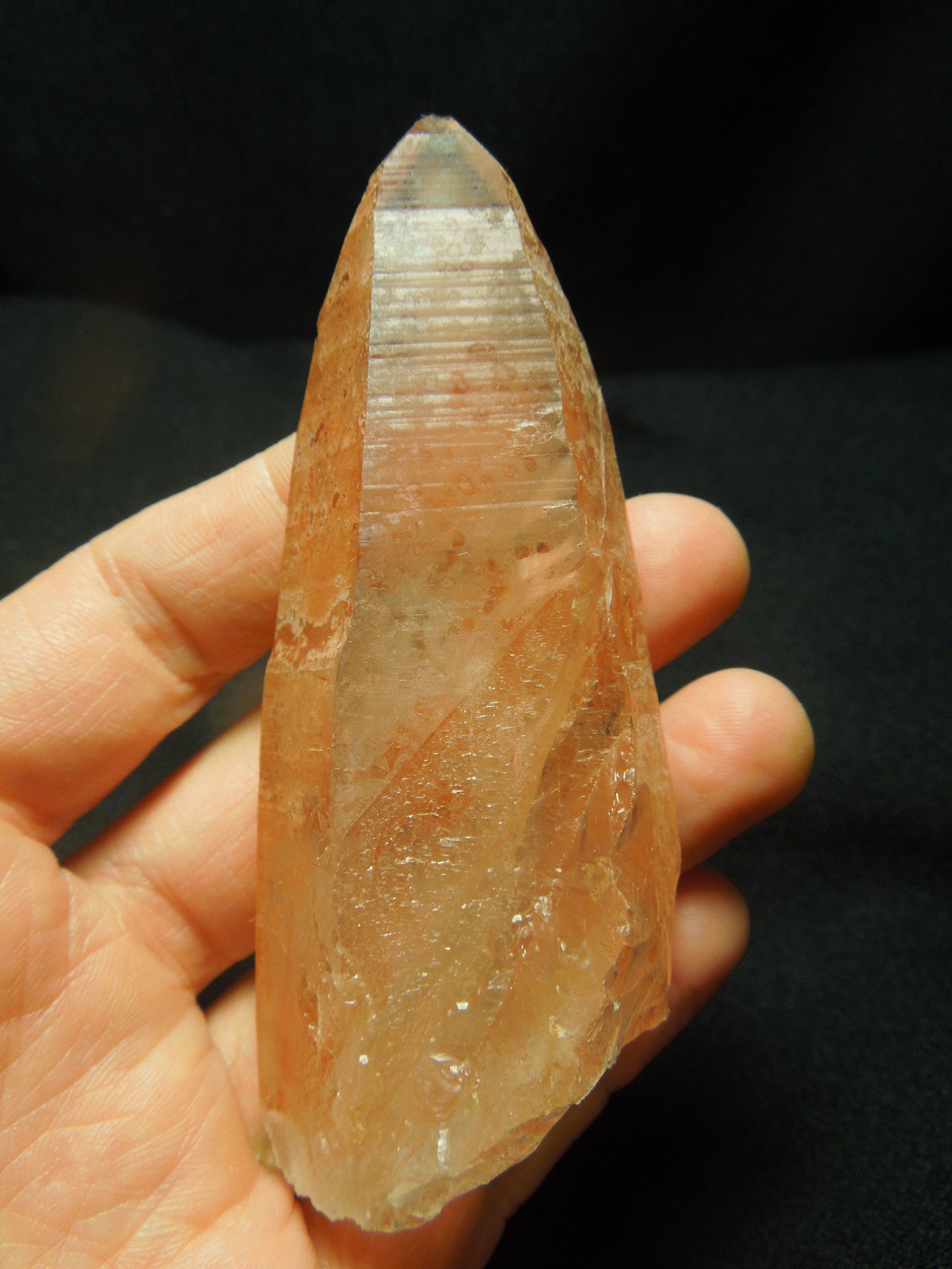 lemurian tangerine quartz