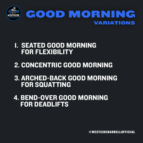 good morning variations