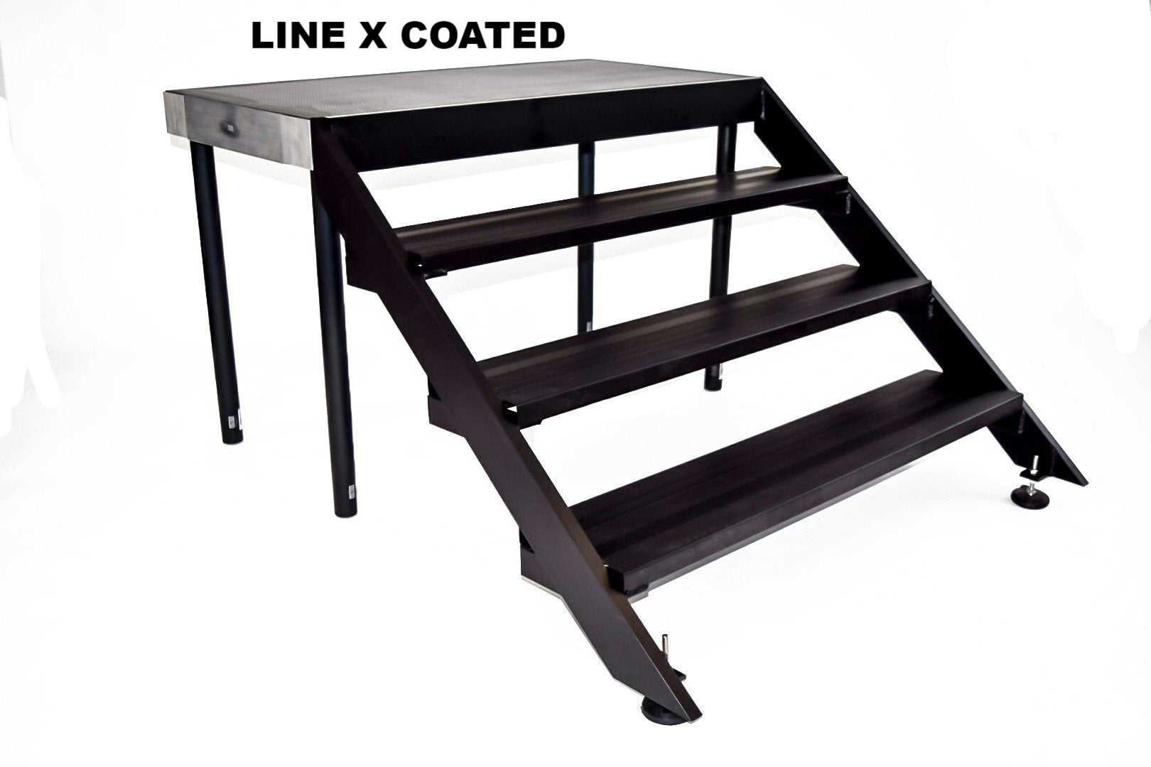 LINE X Fixed Adjustable Aluminium Staircase