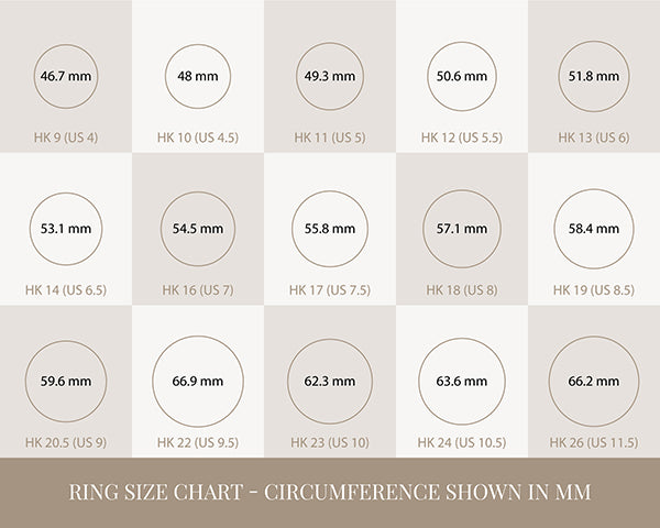 SIZE CHART FOR RING