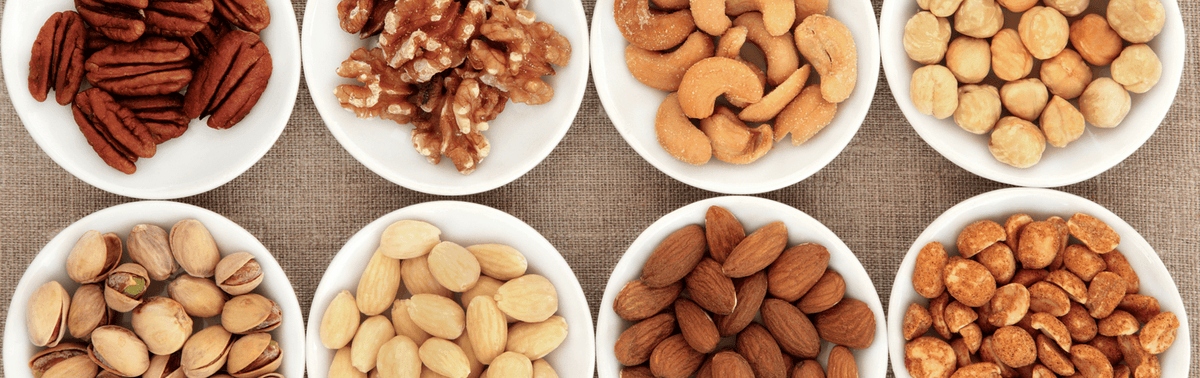 Nuts Protein Content Chart