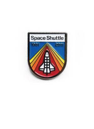 space shuttle enterprise flag pin