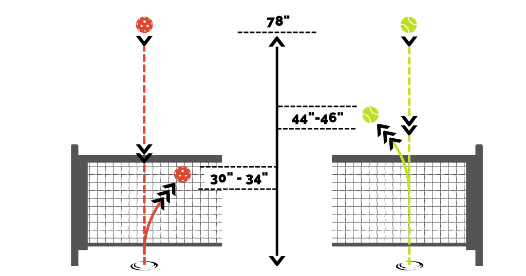 Are Pickleball Nets the Same Height as Tennis Nets? – Paddletek