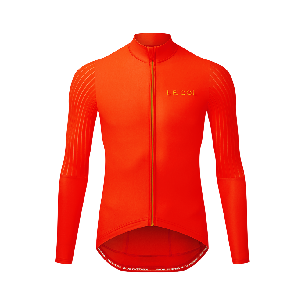Le Col UK Le Col Pro Aero Long Sleeve Jersey - 3XL - Red