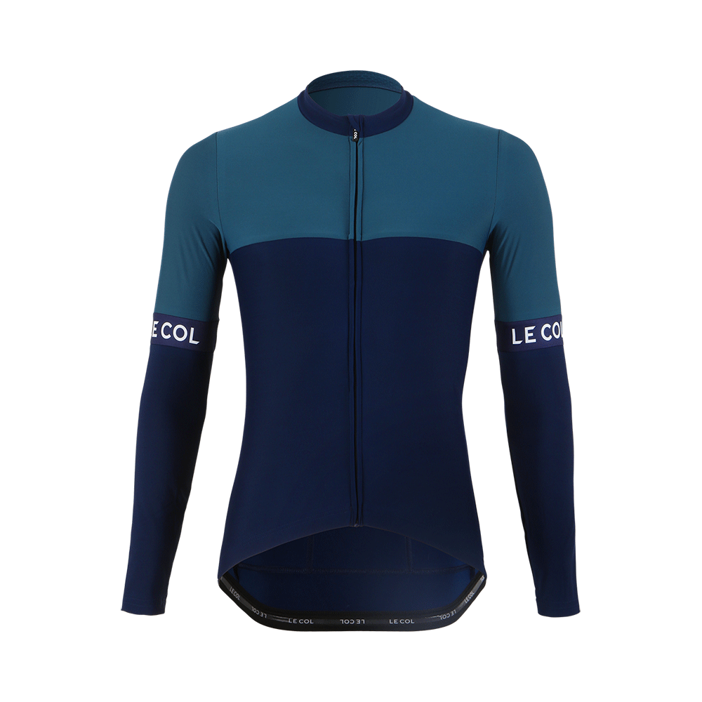 le col long sleeve jersey