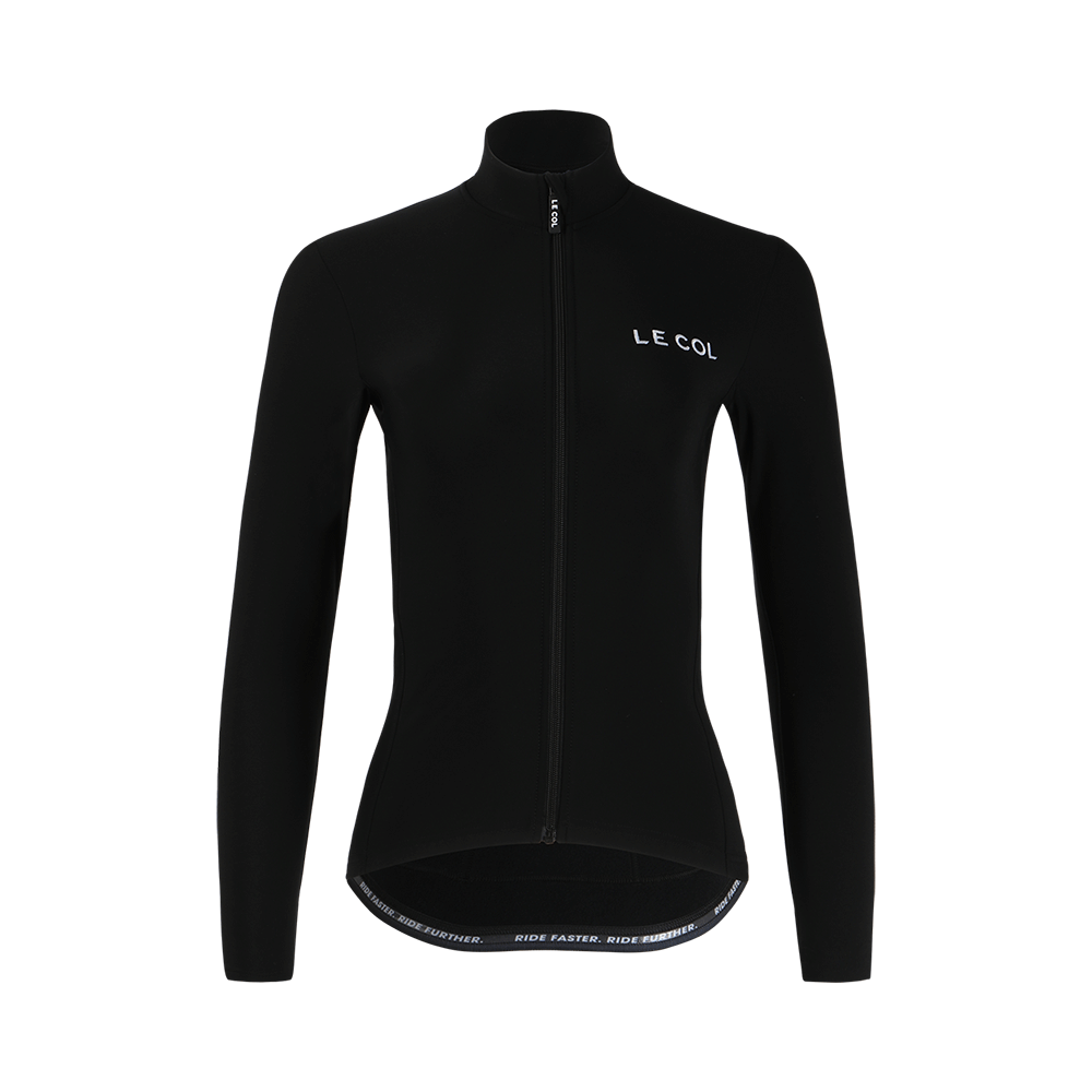 Le Col UK Le Col Womens Pro Aqua Zero Long Sleeve Jersey - XL - Black/White