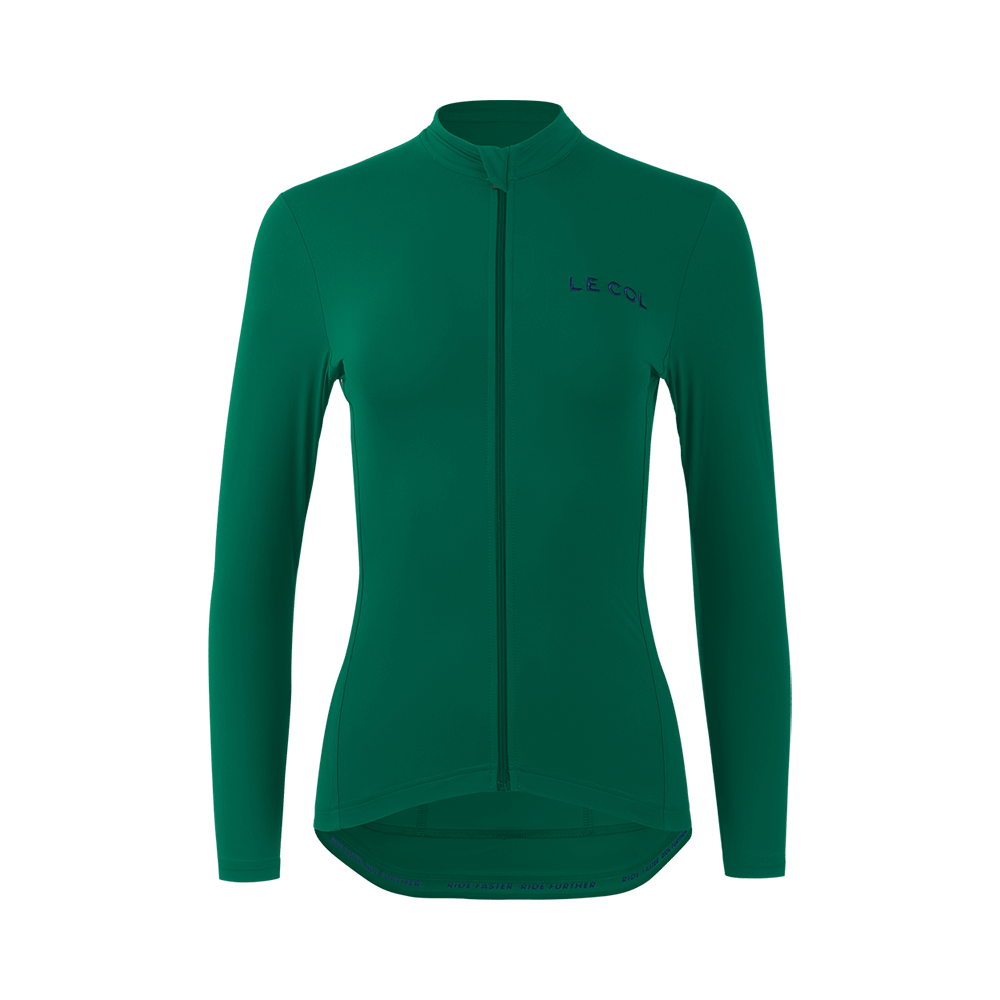 Le Col UK Le Col Womens Pro Long Sleeve Jersey - XL - Racing Green