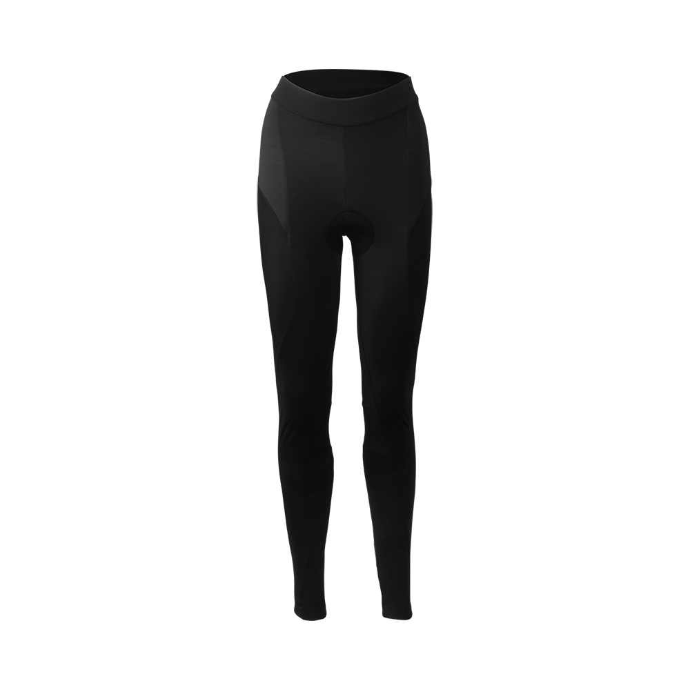 Womens Sport Waist Tights - S / Black