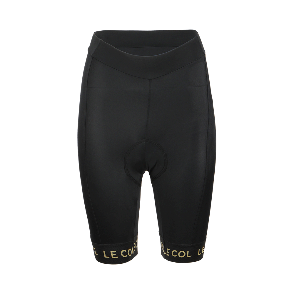 Womens Le Col By Wiggins Sport Waist Shorts - L / Black/Gold