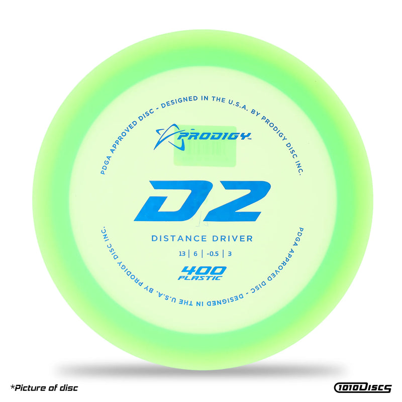 Prodigy Disc D2 Overstable Distance Driver - 1010 Discs
