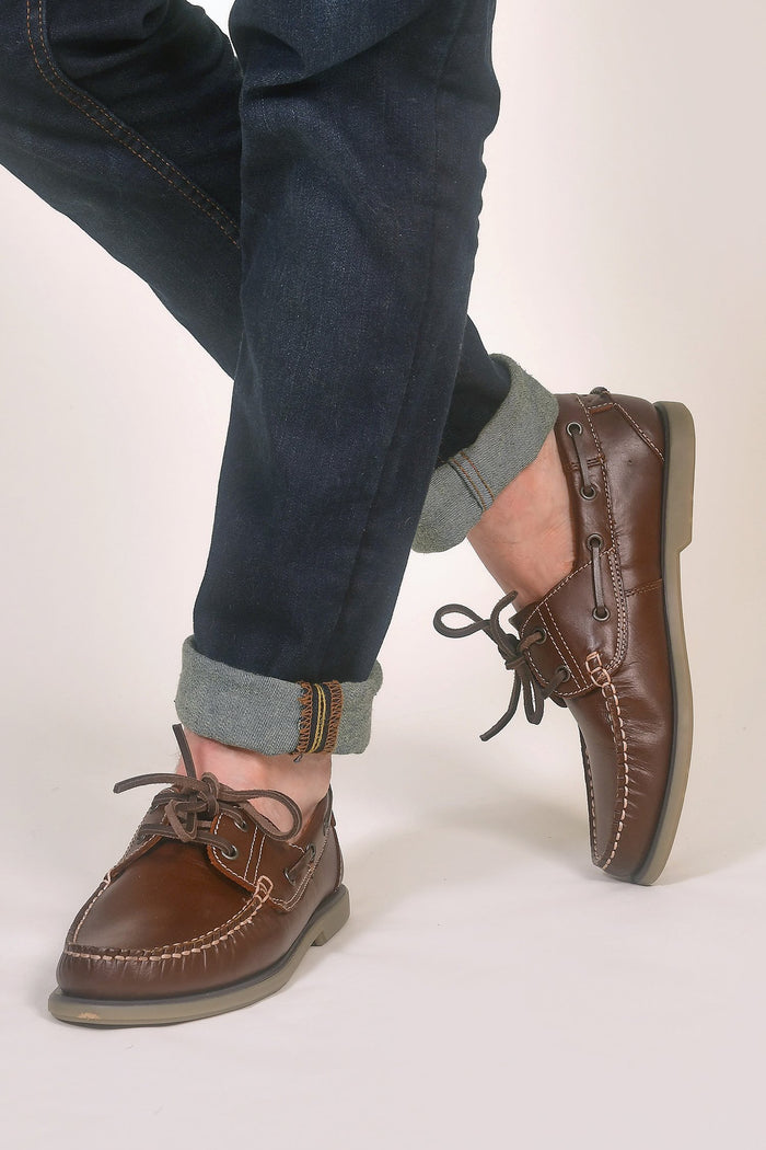 Dek Brown Boat Shoes - £29.99 - Master 