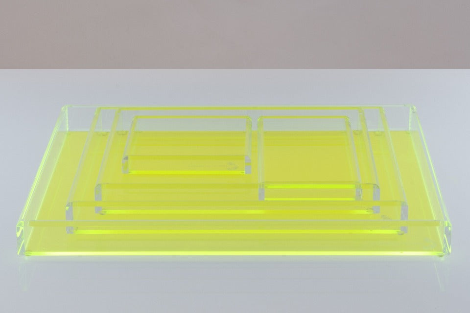 Deny Designs Green Small Acrylic Tray