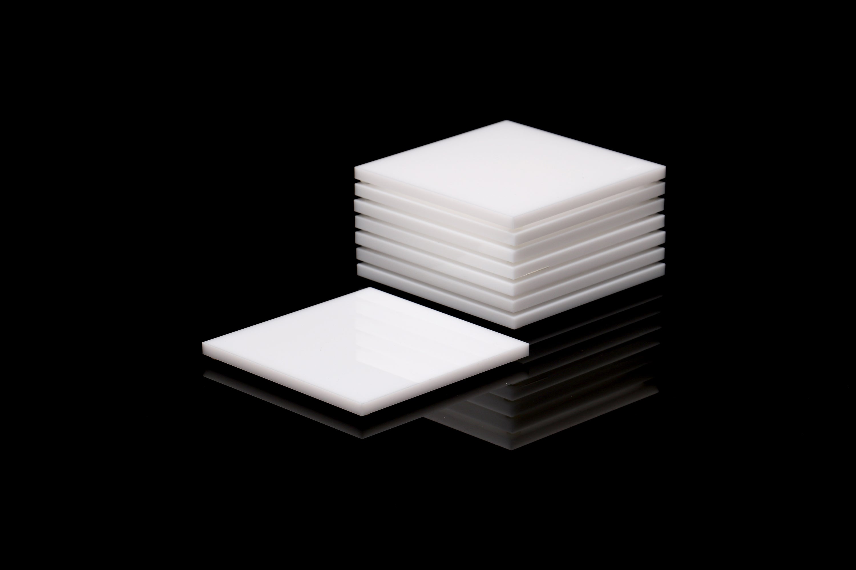 White Coasters Pack Confits Collection