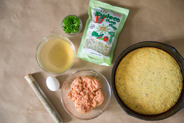 Zydeco Cornbread Dressing