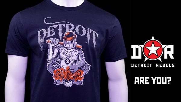 Detroit T-Shirts by Detroit Rebels Clothing Brand - www.DetroitRebels.com